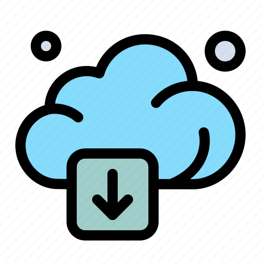 Cloudarrow, download, technology icon - Download on Iconfinder