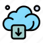 cloudarrow, download, technology 