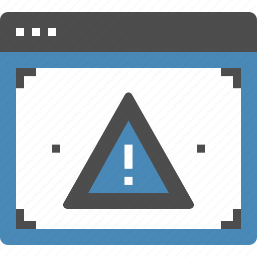 Access, alert, denied, error, virus, warning, web icon - Download on Iconfinder