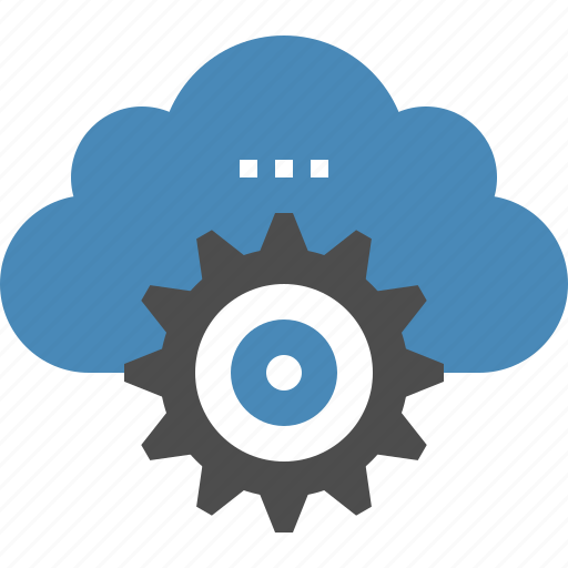 Cloud, cogwheel, computing, hosting, internet, network, services icon - Download on Iconfinder