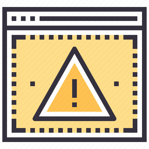 Access, alert, denied, error, virus, warning, web icon - Download on Iconfinder