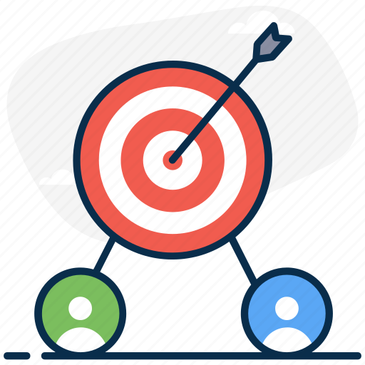 Audience, audience targeting, customer focus, customer segmentation, target audience, target customer, targeting icon - Download on Iconfinder