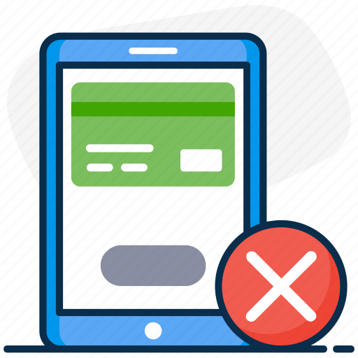 Cancel card, cancel transaction, failed, payment, payment failed, payment gateway, wrong card icon - Download on Iconfinder