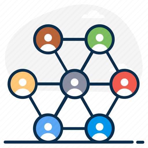 Network, people, people network, personal connection, personal contacts, social media, social network icon - Download on Iconfinder