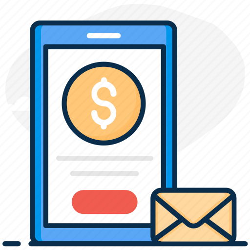 Business message, corporate email, marketing, mobile email, mobile messaging, transactional, transactional marketing icon - Download on Iconfinder