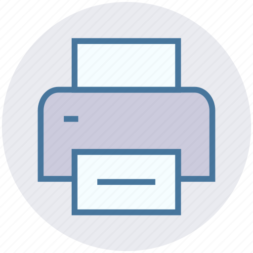 Computer, connection, device, fax, network, print, printer icon - Download on Iconfinder