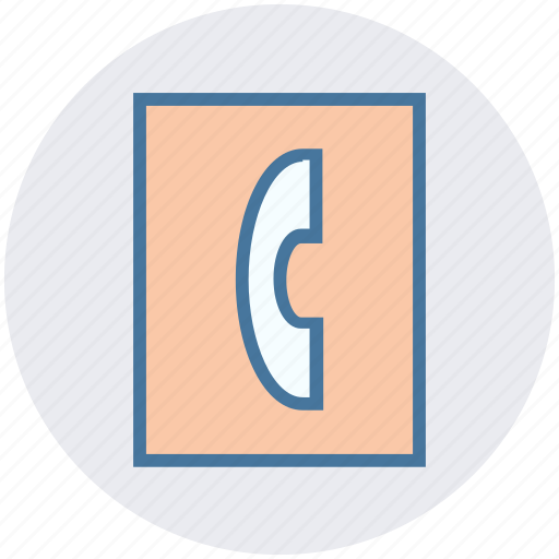 Document, fax, paper, phone, sheet, tel, telephone icon - Download on Iconfinder