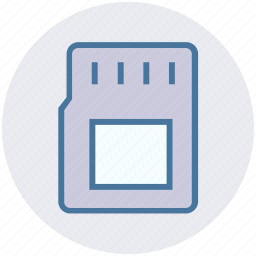 Card, data, memory, memory card, micro sd, sd card, storage icon - Download on Iconfinder