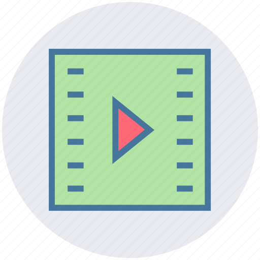 Communication, media, movie, play, reel, video, watch icon - Download on Iconfinder