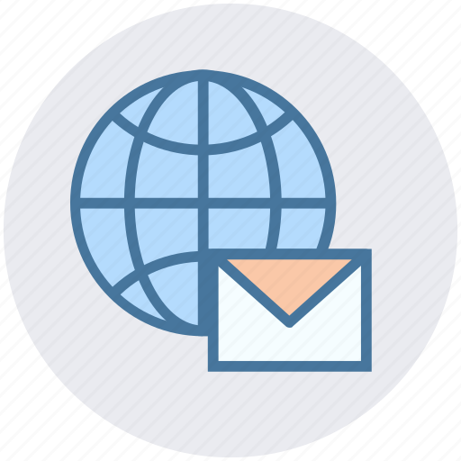 Communication, earth, email, envelope, globe, internet, world icon - Download on Iconfinder