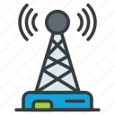 signal, tower, wireless, network, antenna