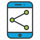mobile, sharing, communication, call, data