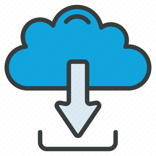 Cloud, download, arrow, direction, storage icon - Download on Iconfinder