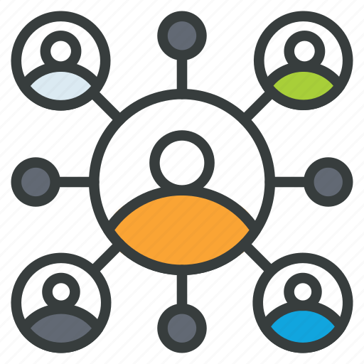 User, network, communication, profile, man, connection icon - Download on Iconfinder