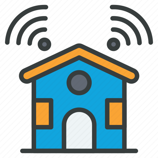 Smart, home, property, interior, house, device icon - Download on Iconfinder