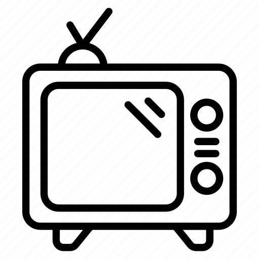 Television, movie, entertainment, monitor icon - Download on Iconfinder