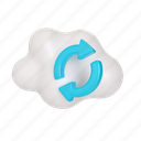 cloud, sync, illustration, cloud computing, arrow, spin, internet, network, connection 
