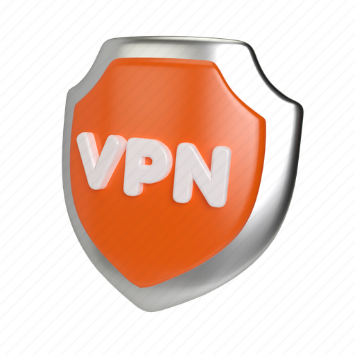 Vpn, illustration, safety, virtual, private, network, security 3D illustration - Download on Iconfinder