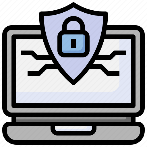 Security, safe, lock, laptop, world icon - Download on Iconfinder