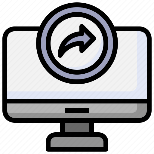 Share, post, arrow, right, networking icon - Download on Iconfinder