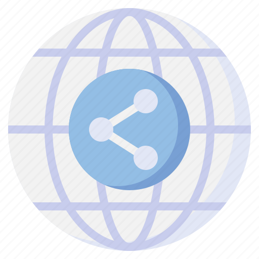 Global, internet, world, grid, network, share icon - Download on Iconfinder