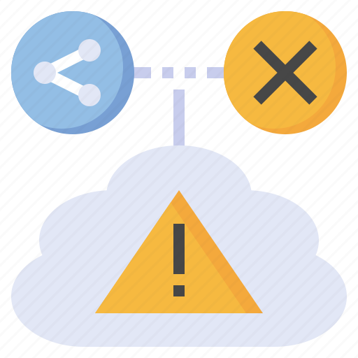 Problem, ui, cloud, computing, storage, warning icon - Download on Iconfinder
