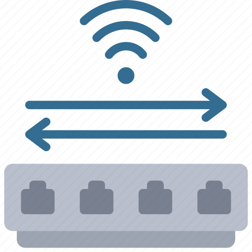 Switcher, ethernet, router, wifi icon - Download on Iconfinder