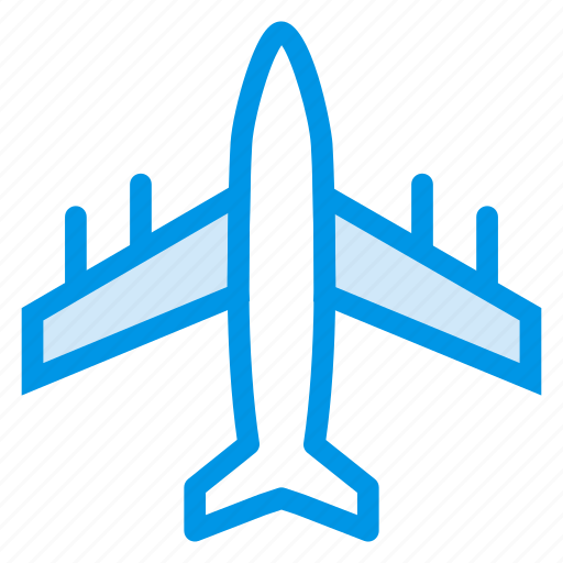 Aircraft, airplane, airport, flight, fly, plane, travel icon - Download on Iconfinder