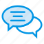 bubble, chat, comment, discussion, message, support, talk 