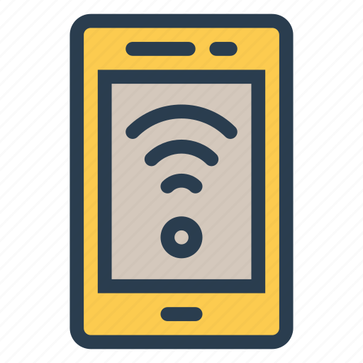 Communication, device, mobile, phone, signals, tablet, wifi icon - Download on Iconfinder