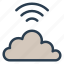 cloud, cloudy, internet, network, technology, wifi, wireless 