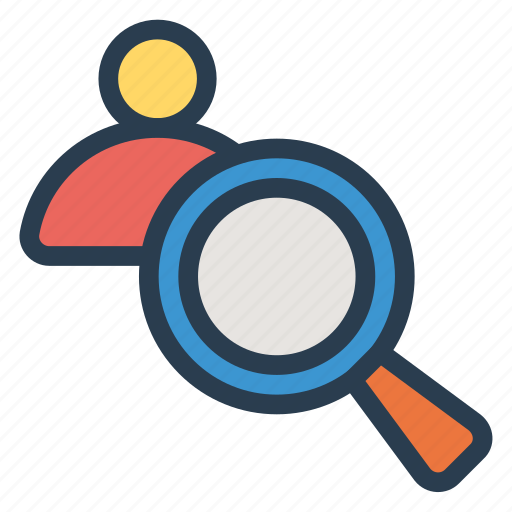 Avatar, male, man, person, search, user, zoom icon - Download on Iconfinder