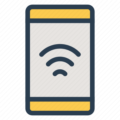 Communication, device, mobile, mobileinternet, signals, tablet, wifi icon - Download on Iconfinder