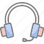 headset, microphone, music, support 