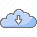 cloud, connected, internet, network