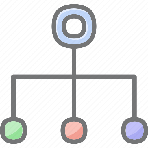 Hierarchy, connection, network, communication icon - Download on Iconfinder