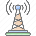 signal, hotspot, radio, transmitter
