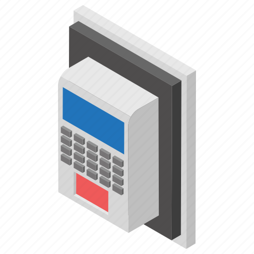Access controller, biomax, biometric machine, dactylogram, identifier icon - Download on Iconfinder