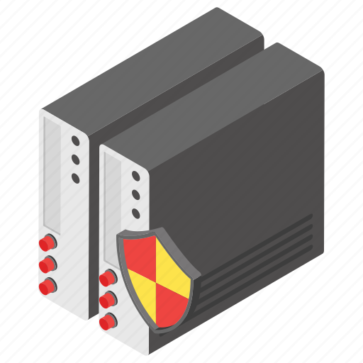 Data protection, information security, secure server, server security, system security icon - Download on Iconfinder