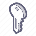 key, access, role, badge