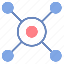 atom, circle, diagram, network, pattern