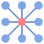 atom, circle, diagram, network, pattern, star 