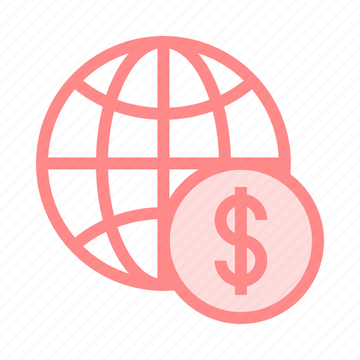 Cash, dollar, globe, money, world icon - Download on Iconfinder
