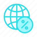 browser, earth, global, percentage, world