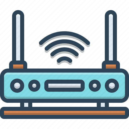 Communication, connection, digital, internet, router, wifi, wireless icon - Download on Iconfinder