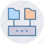 folders, hosting, network, server, sharing, storage, technology 