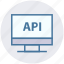 api, application, interface, lcd, network, program, technology 