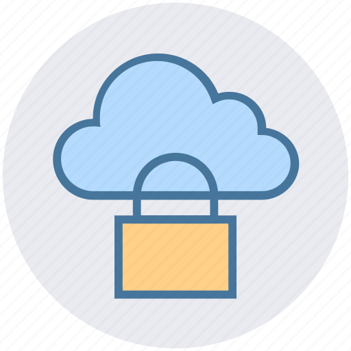 Cloud, cloud access, cloud lock, cloud security, lock, protection, security icon - Download on Iconfinder