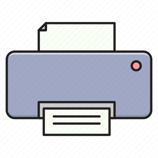 Computer, fax, printer, print, device icon - Download on Iconfinder