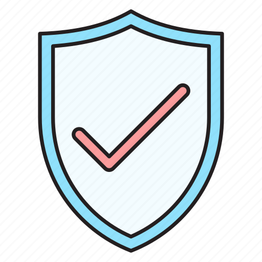 Tick, security, protection, shield, complete icon - Download on Iconfinder